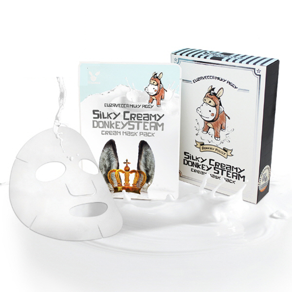 Elizavecca Milky Piggy Silky Creamy Donkey Steam Cream Mask Pack (25ml x 10ea)